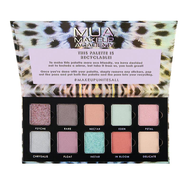 MUA 10 SHADE EYE PALETTE METAMORPHOSIS - Image 2