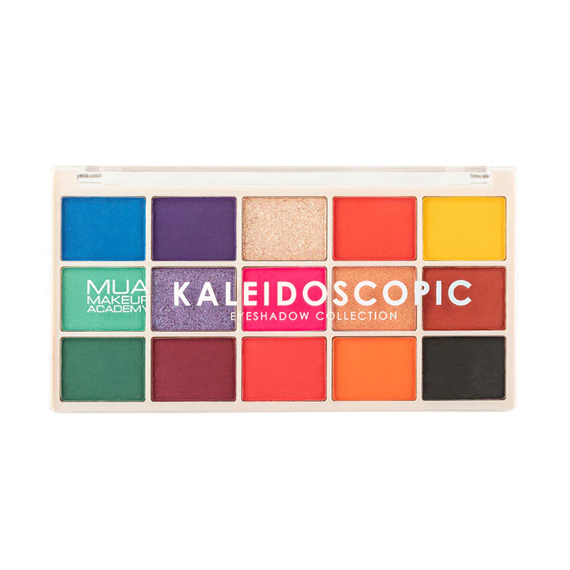 MUA 15 SHADE EYE PALETTE KALEIDOSCOPIC