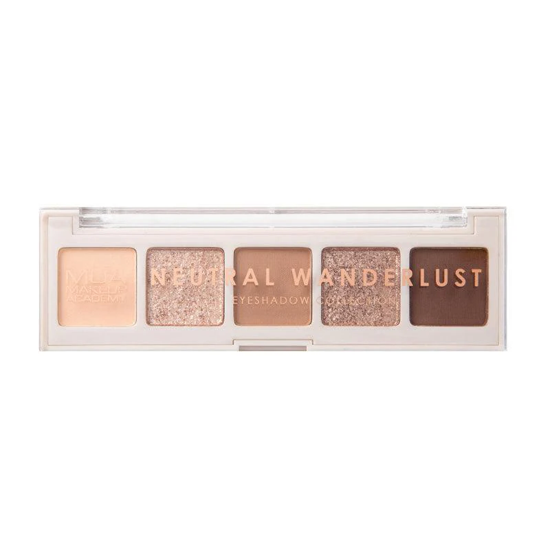 MUA 5 SHADE EYE PALETTE NEUTRAL WANDERLUST