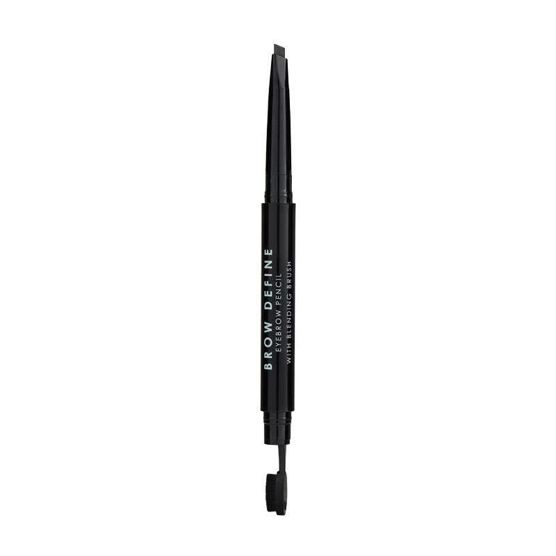 MUA BROW PENCIL & BLENDING BRUSH BLACK - Image 2