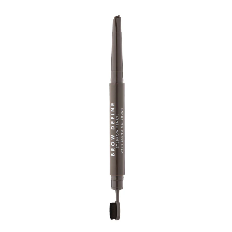 MUA BROW PENCIL & BLENDING BRUSH DARK BROWN - Image 2