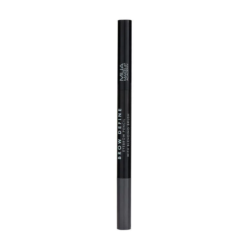 MUA BROW PENCIL & BLENDING BRUSH GREY