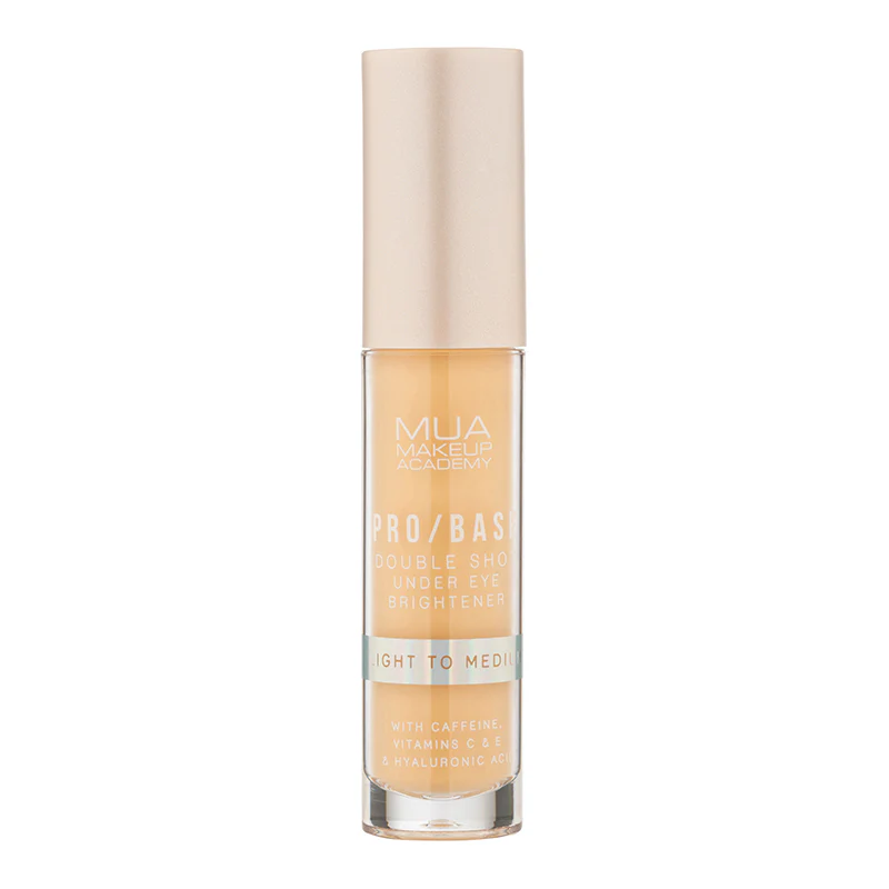 MUA DOUBLE SHOT UNDER EYE BRIGHTENER LIGHT/MEDIUM