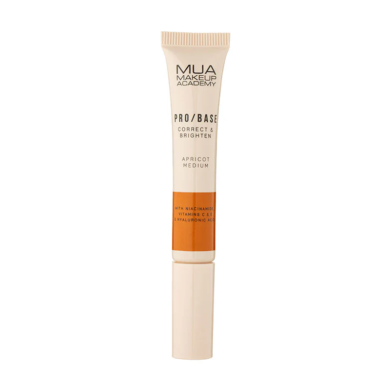 MUA PRO/BASE CORRECT & BRIGHTEN APRICOT MEDIUM