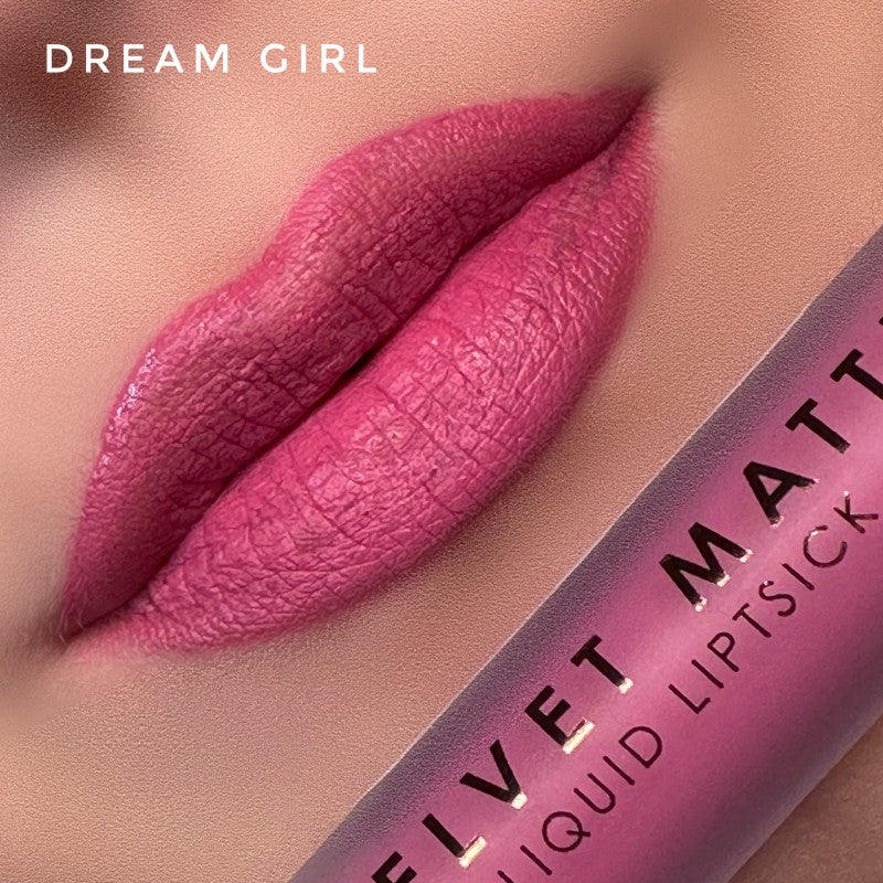 MUA VELVET MATTE LIQUID LIPSTICK DREAM GIRL - Image 3