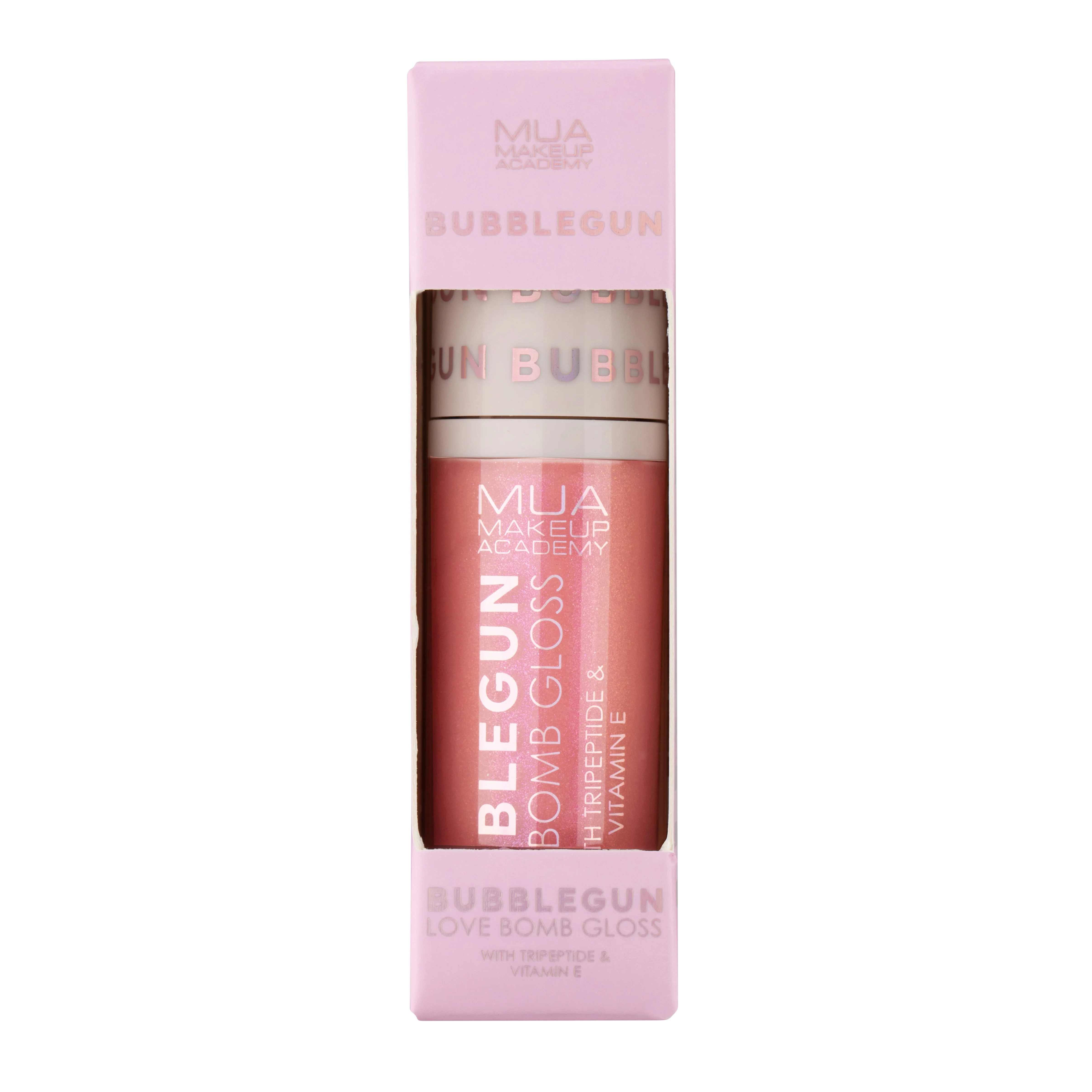 MUAxBUBBLEGUN LOVE BOMB GLOSS MATENIA